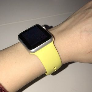 Apple Watch band size S/M-38/40 mm bright yellow